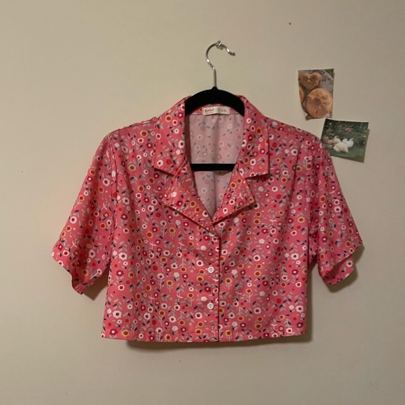 Cropped button up💿🌸🫧 - Picture 7 of 7